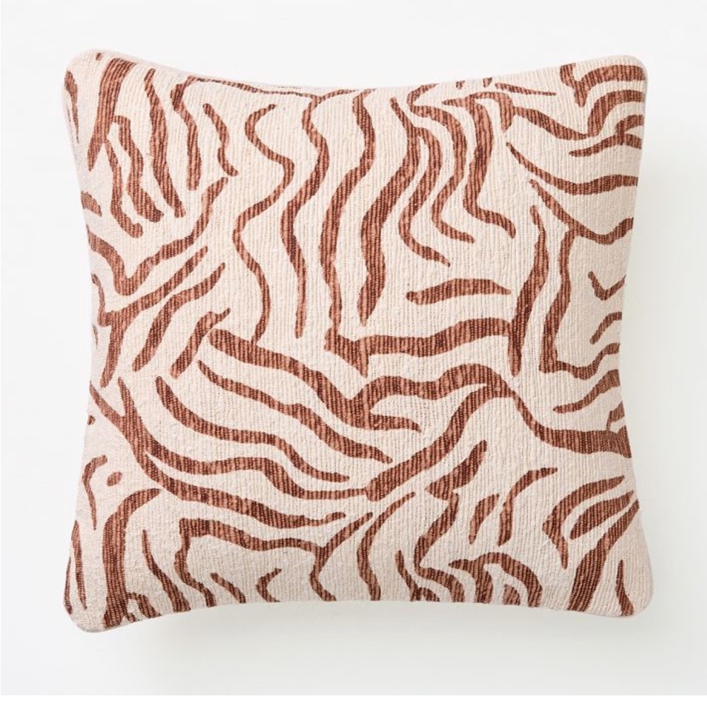 west elm | shifting tides pillow cover NWT